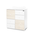 CUPBOARD NEW white/light oak - Variant C